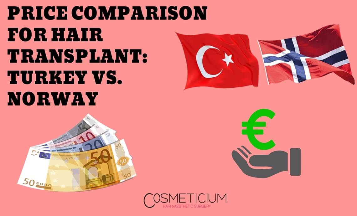 Hair Transplantation Price Comparison: Turkey vs. Norway