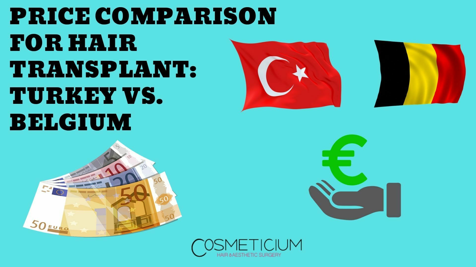 Comparison of Hair Transplantation Prices: Turkey vs. Belgium