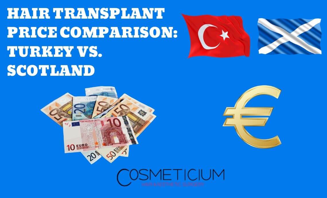 Hair Transplantation Price Comparison: Turkey vs. Scotland