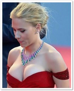 Scarlett Johansson Cleavage Gallery