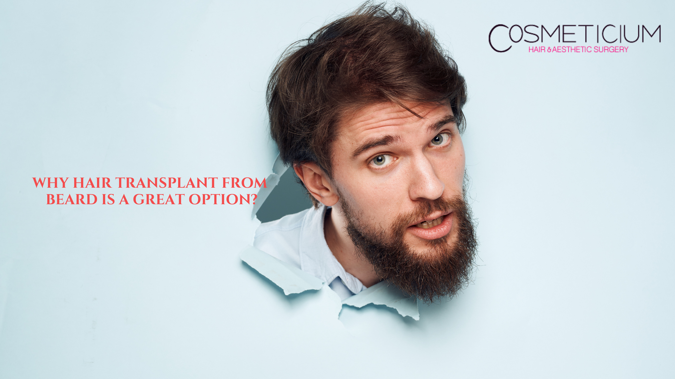 Why Hair Transplant from Beard is a Great Option?