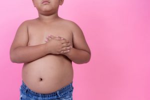 Obese Boy & Pubertal Gynecomastia