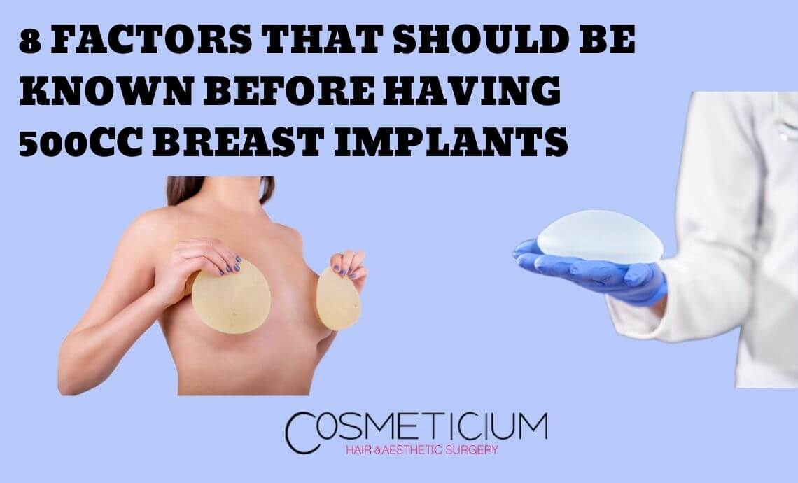 8 Factors That Should Be Known Before Having 500cc Breast Implants