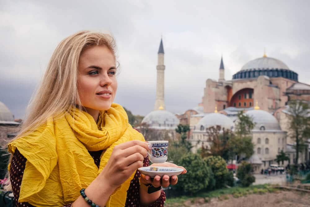 Woman in Istanbul