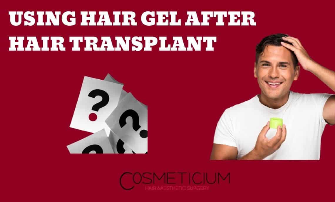 How Long Should Be Waited Before Using Hair Gel After Hair Transplant?