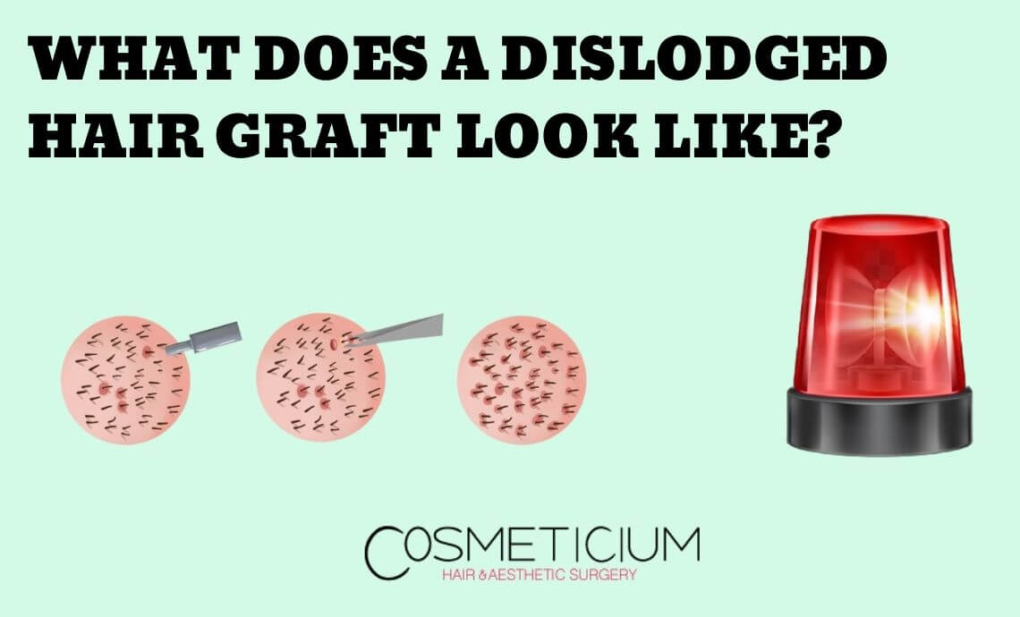 What Does a Dislodged Hair Graft Look Like?