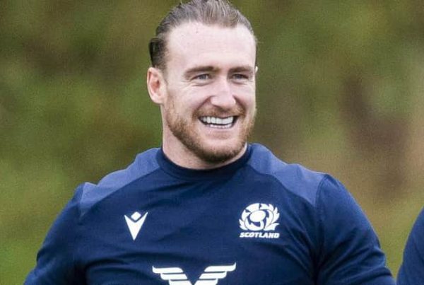 Stuart Hogg hair transplant after