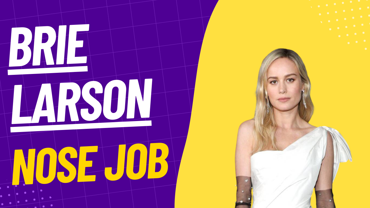 Brie Larson Nose Job