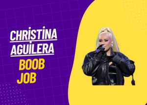 Christina Aguilera Boob Job Photo