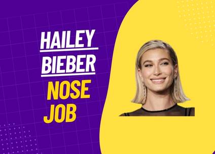 Hailey Bieber Nose Job