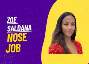 Zoe Saldana Nose Job