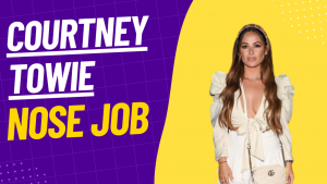 courtney towie nose job