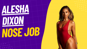 alesha dixon nose job