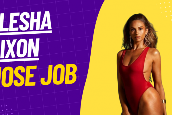 alesha dixon nose job