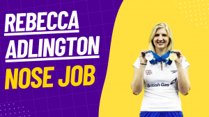 Rebecca Adlington nose job