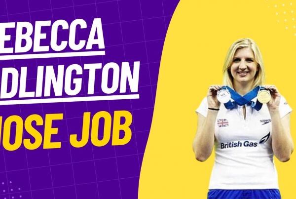 Rebecca Adlington nose job