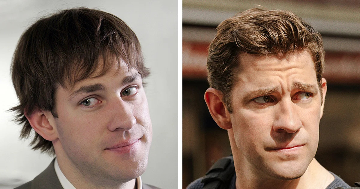 Jim Halpert's Nose Job before after