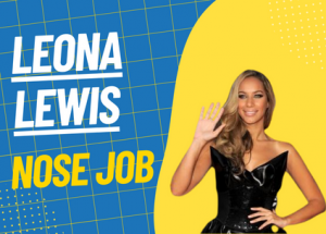 leona lewis nose job operation