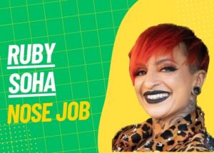 ruby soha nose job