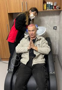 Paolo Sassanelli Trapianto di capelli Turchia-02