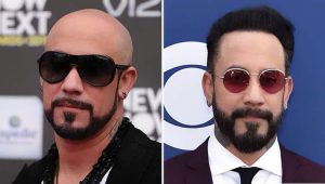 AJ McLean's Hair implant