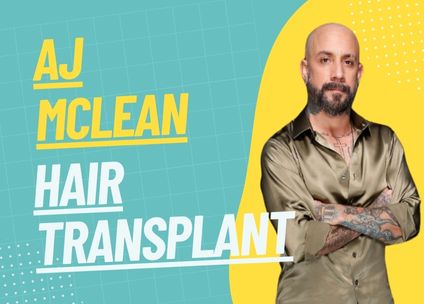 AJ McLean’s Hair Transplant