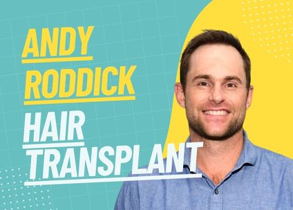 Andy Roddick Hair Transplant - Cosmeticium